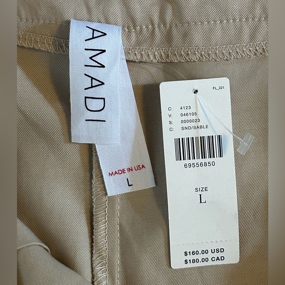 AMADI For Anthropologie Pleated Wide-Leg Pants - Picture 6 of 6